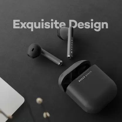 Boult Audio XPods with Mega 13mm Drivers, 20H Battery, Fast Charge & Pairing, Made In India Bluetooth Headset (Black, True Wireless) Boult Audio XPods with Mega 13mm Drivers, 20H Battery, Fast Charge & Pairing, Made In India Bluetooth Headset (Black, True Wireless)